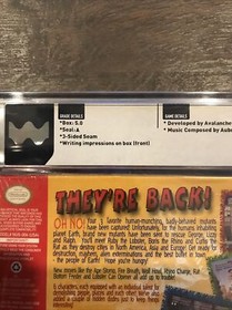 Rampage 2 Universal Tour SEALED N64 Wata 5.0 A Nintendo Vintage Not VGA CGC 90s