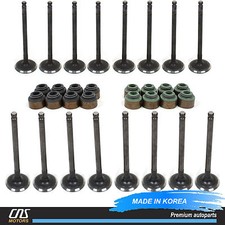 For 98-04 Kia Sephia Spectra 1.8l Intake Exhaust Valve Kit W Valve Stem Seals