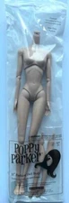 12" Poppy Parker 1.5 FR White Tone Articulated Body + Extra High-heeled Feet Leg