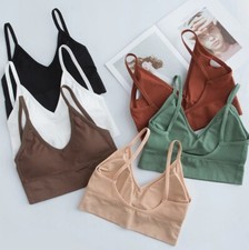 Sports Bra Women Fitness Top Seamless Yoga Bra Running Gym Crop top push up top