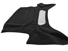 Fits: Ferrari 360 & F430 Soft & Window Top Made From Black Haartz Canvas
