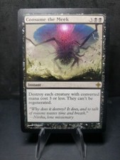 Consume the Meek 100 Rare Rise of the Eldrazi ROE MTG