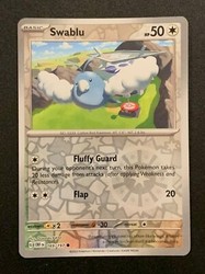 Swablu 169/197 Reverse Holo Obsidian Flames