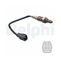 Delphi ES21330-12B1 Lambdasonde FüR Toyota Lexus, Vor Katalysator, Vorne Rechts
