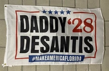 Ron Desantis President 2028 Flag FREE USA SHIP Save America Republican Sign 3x5'
