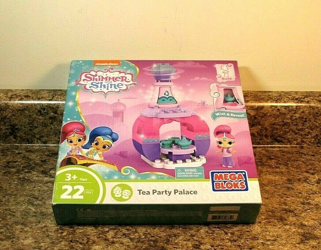 Mega Bloks Shimmer Shine Tea Party Palace Set Dxh12 for sale