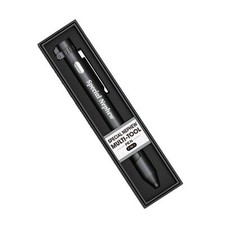 Special Nephew Multi-tool Pen 7 in 1 Torch Compass Stylus Screwdriver Black