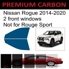 Premium Carbon Window Tint fits Nissan Rogue SUV 2014-2020 precut tint 2f