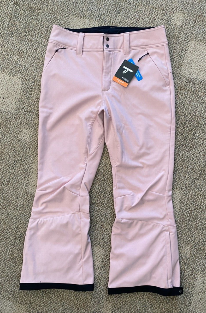 Columbia Roffee Ridge V Pant Snow Ski WK8781 Dusty Pink Womens 12