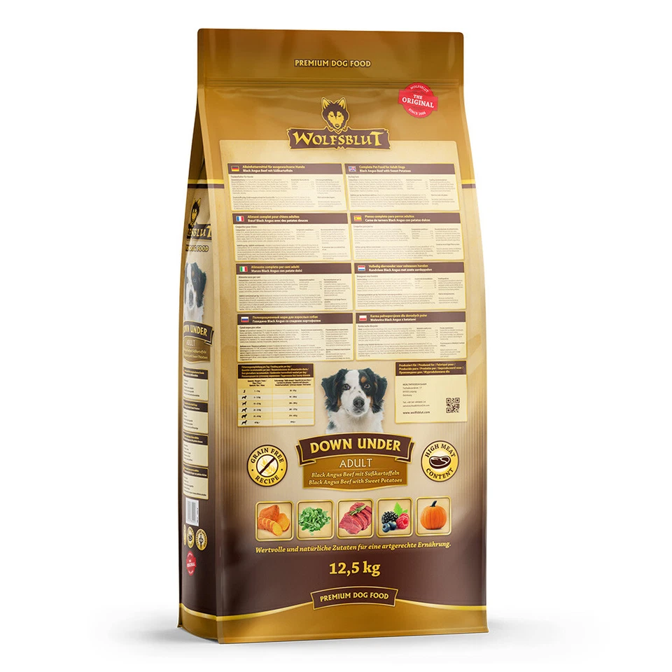 Wolfsblut Adult Down Under - Black Angus Beef Trockenfutter 12,5 kg - Bild 3 von 4