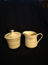 Style House "Corsage" Creamer And Sugar Set.                      (134)1
