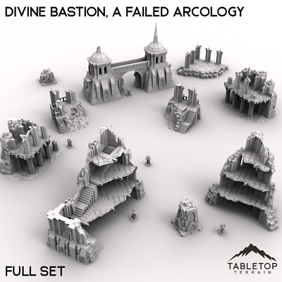 Divine Bastion, a Failed Arcology - Grimdark Gothic Wargaming Tabletop