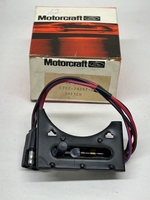 NOS Ford Switch C70Z-7A247-D SW-596 Neutral Safety 1967 Galaxie