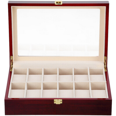 Hochwertige Uhrenbox Uhrenschatulle Holz Uhrenbox Holz Uhrenkoffer