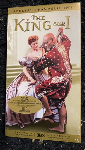 The King And I VHS SEALED Yul Brynner & Deborah Kerr
