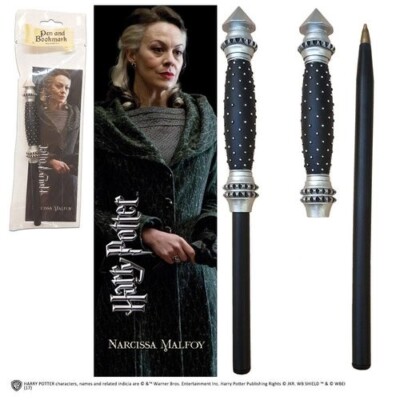 Harry Potter Kugelschreiber & Lesezeichen Narcissa Neu & OVP