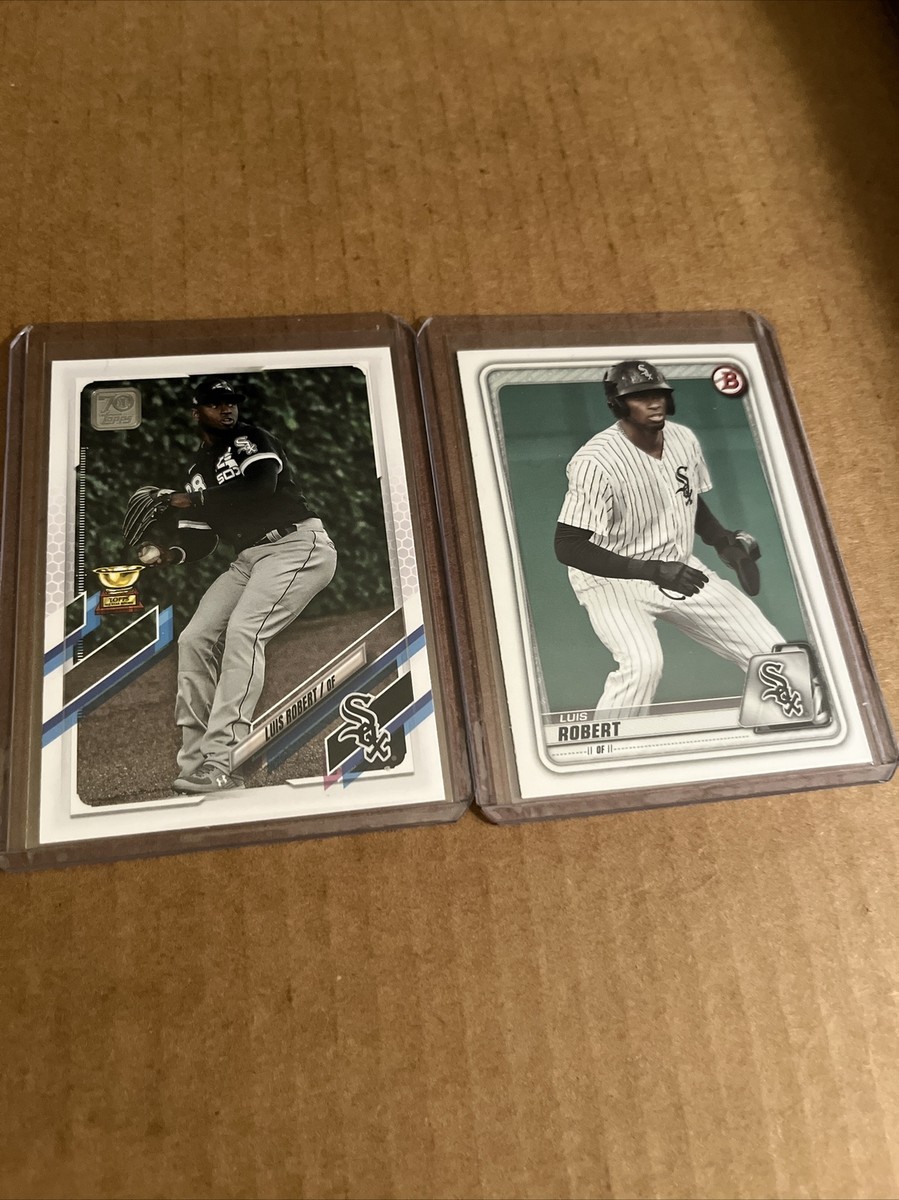 【SAPPHIRE】LUIS ROBERT BOWMAN RC Luis Robert 2020 Bowman RC Rookie Prospect Camo Paper