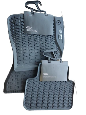 Original Audi - Q8 Allwetter-Gummi-Matten 4-teilig 4M8061501 041