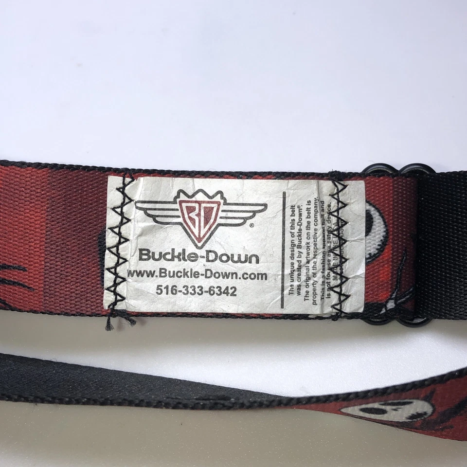 Cinturón de seguridad con hebilla Disney Jack Skellington Pesadilla antes de Navidad Foto 2 de 4