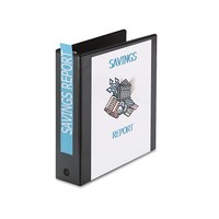 Avery Economy View Binder W/round Rings 11 X 8 1/2 2 Cap Black 05730 on sale Avery Economy View Binder W/round Rings 11 X 8 1/2 2 Cap Black 05730 on sale