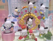 MINISO Sanrio Pochacco Flower & Childhood Series Confirmed Blind Box Figure