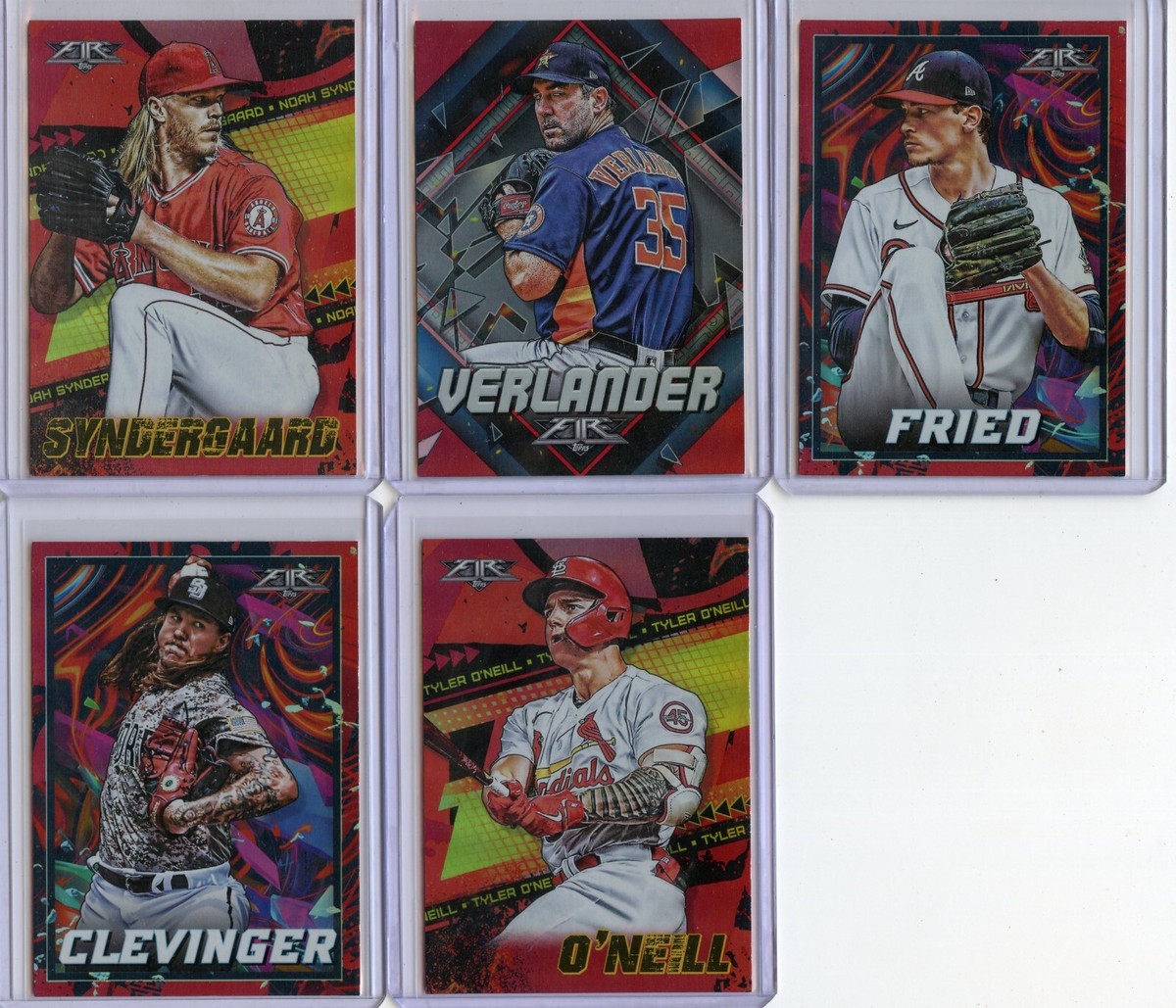 2022 Topps Fire Flame Baseball Complete Your Set | eBay