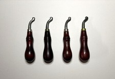 Leather Edging Creasing Tool Edges Marking Tool Leather Craft Wooden Handle