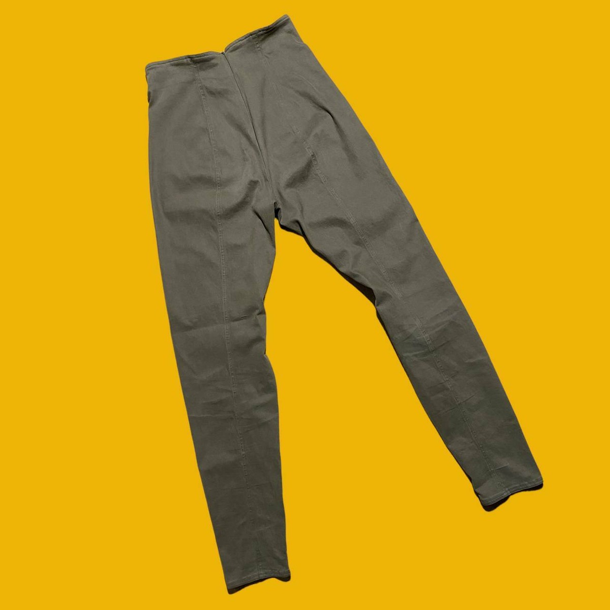 GIORGIO ARMANI Womens 90s Vintage Pants Jeans Simint SZ: L Khaki