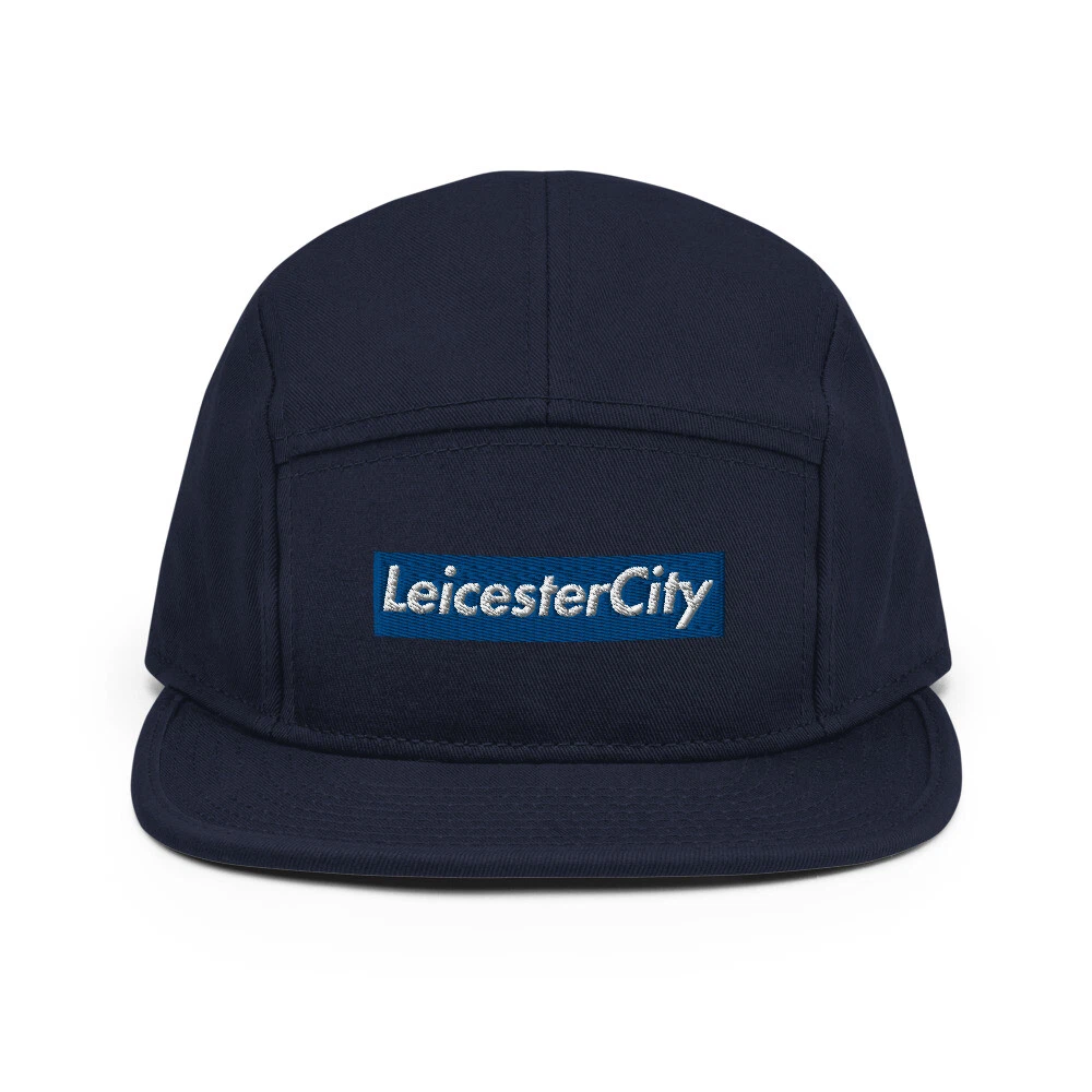 Chapeau de football de football de football Leicester City Supreme Design brodé 5 panneaux