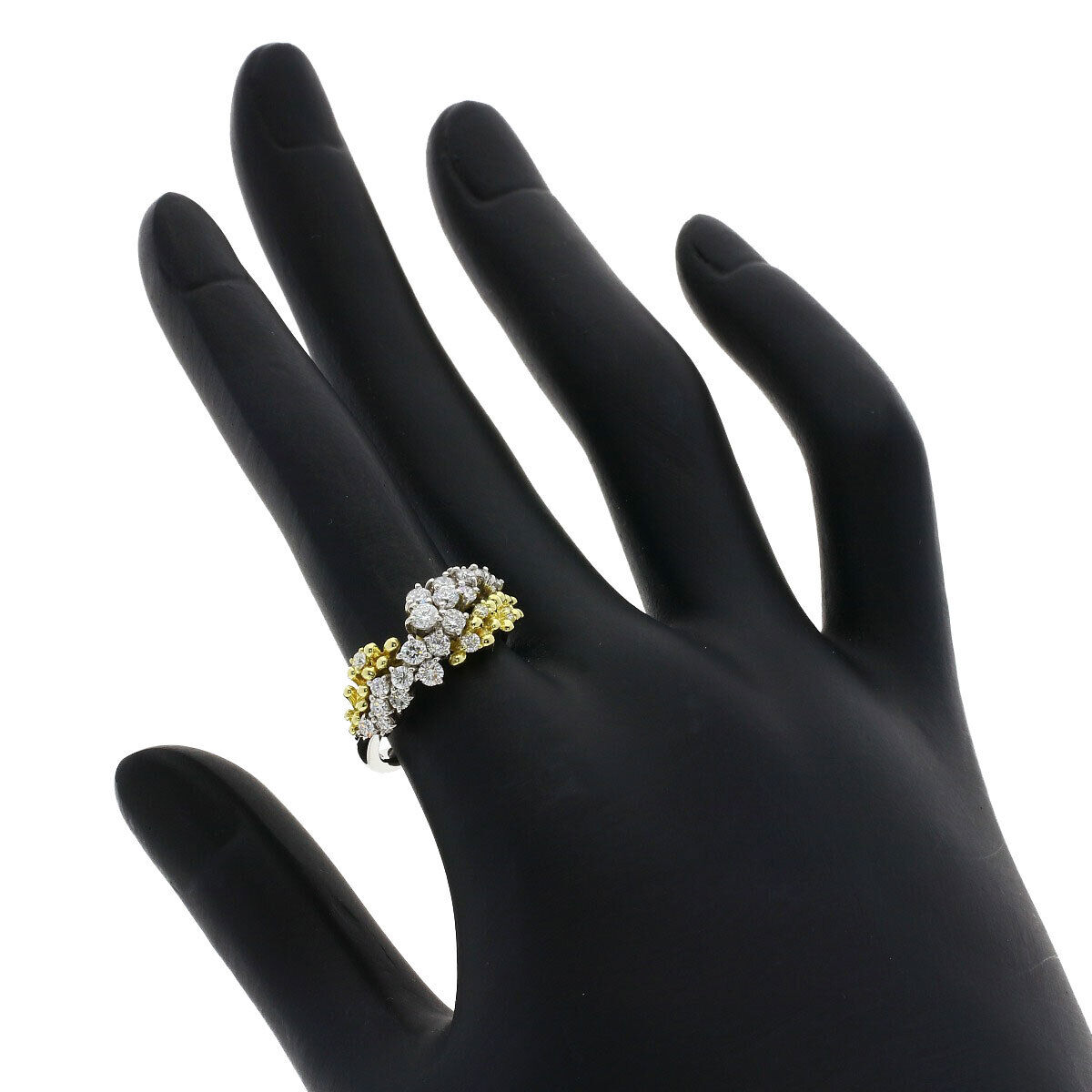 0.8ct Diamond Ring Platinum PT900 18K Yellow Gold 6.4g | eBay 0.8ct Diamond Ring Platinum PT900 18K Yellow Gold 6.4g | eBay
