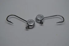 1/16 FREE STYLE / PILL HEAD JIG HEAD #4 BLACK MUSTAD 32570 J  BEND JIG TYING 100