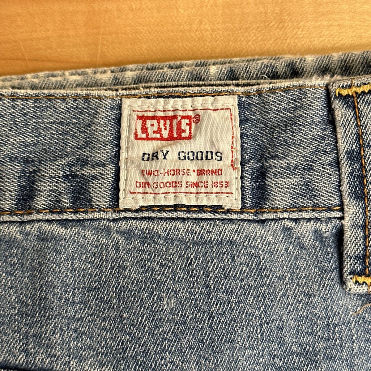 Vintage Levis Dry Goods Jeans Two Horse Brand Ultra Baggy Vintage Levis Dry Goods Jeans Two Horse Brand Ultra Baggy