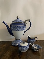 Bombay Royal Blue And White Tea Set