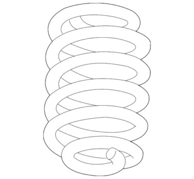 GM OEM Rear Suspension-Coil Spring 20985932 | eBay 