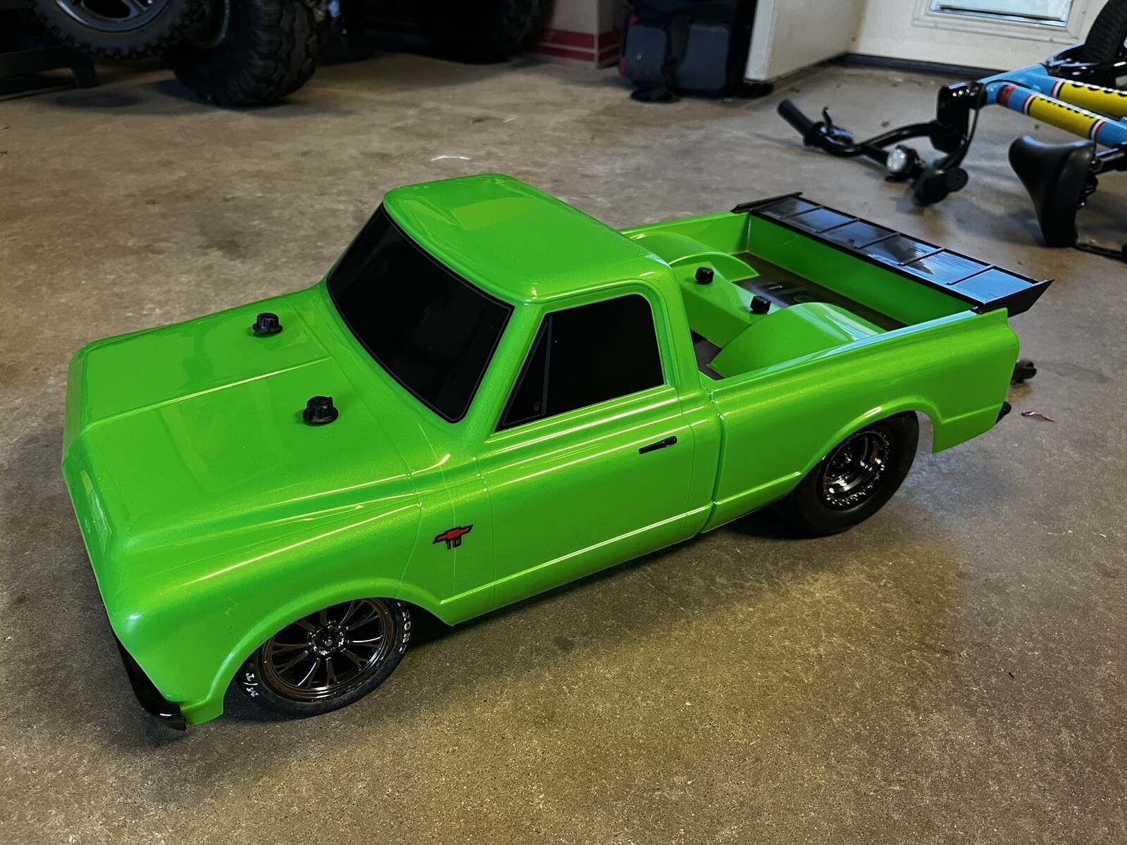 Traxxas Drag Slash RC No Prep Drag Car RTR EXTRA BODY Tires & Parts