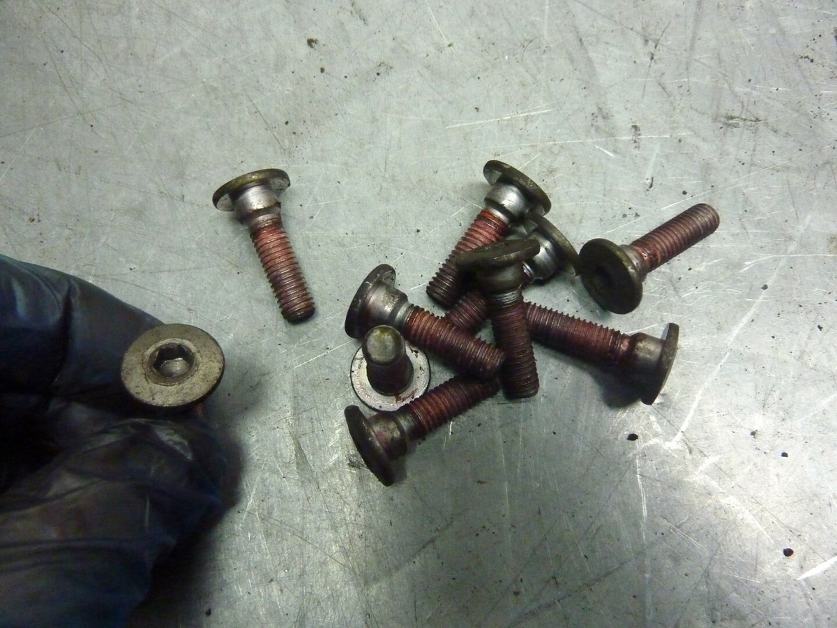 Brake rotor mount bolts 07-08 KAWASAKI NINJA ZX-6R ZX6 ZX 6 R