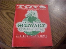 1964 F.A.O. Schwarz Children's Christmas Toy Catalog NICE