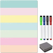 A4 Magnetisch Planer Trocken Abwischbare Kuhlschrank Notiz Brett Fur Buro Ebay