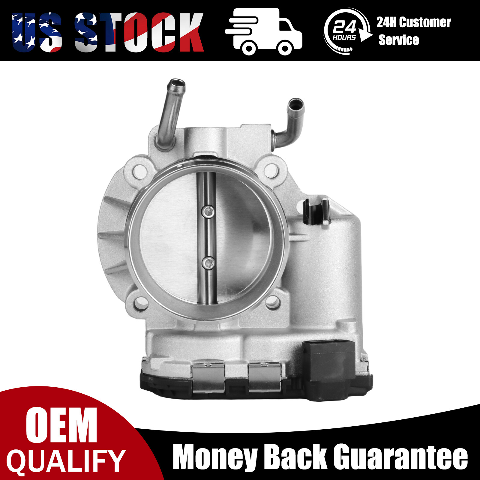 Throttle Body 6 Pin for Hyundai Santa Fe Sport Sonata Kia Optima Sorento 2.4L Engine
