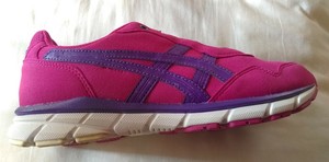 asics pink and purple