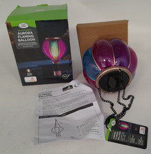 Smart Garden Aurora Flammenballon Solar Hänge Leuchte Außen Laterne A43 Y386