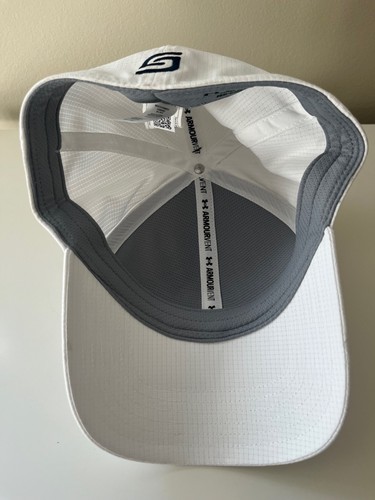 NEW Under Armour Golf Men's Jordan Spieth White M/L Fitted Golf Hat/Cap - Picture 8 of 9