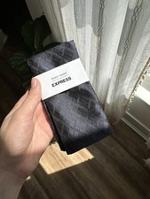 Men s Express Navy Blue Pocket Square, Brand New Packaged, Textured Patterned