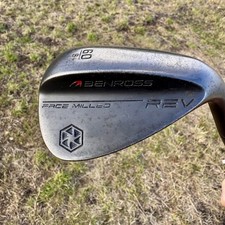 Benross REV Face Milled 60°/8° Lob Wedge KBS Hi-Rev 2.0 115 Steel Shaft RH
