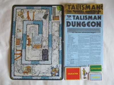 Talisman Dungeon Expansion - 100% Complete - No Box - Game Workshop