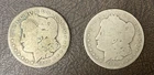 1890 O Morgan Silver Dollar - 90% Silver - Lot of 2 Nice Coins