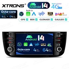 Autoradio Android 4/64gb Fiat Punto Evo Stereo Touch 6,2" Navigatore WIFI GPS - Miniatura 1