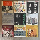 Lot 9 Vinyl Records. VG/VG+. “Kiss, The Doors.”