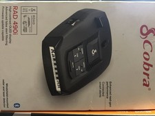 NEW Cobra RAD 490i Radar Laser Detector Bluetooth OLED Display Factory Sealed