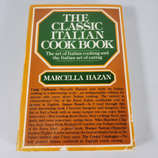 Vintage The Classic Italian Cook Book Marcella Hazan Hardcover Recipes 1976